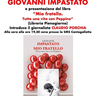 Ubik Savona: martedì 5 novembre ore 18 incontro con lo scrittore e attivista Giovanni Impastato.