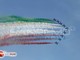 Sanremo: grande successo per le Frecce Tricolori nella città dei fiori (foto)