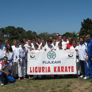 Piu che positiva la trasferta in Sardegna del Team Liguria Karate