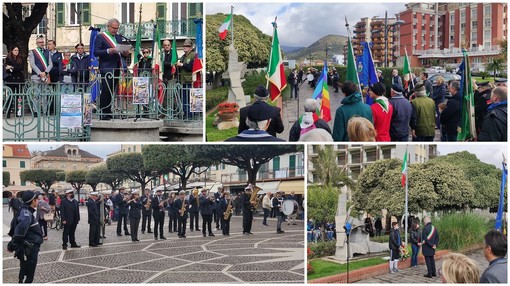 Pietra Ligure di nuovo in piazza per festeggiare il 25 aprile (FOTO)