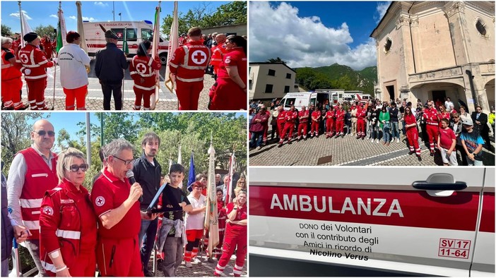 Magliolo, una domenica di festeggiamenti per i 30 anni del Comitato della Croce Rossa