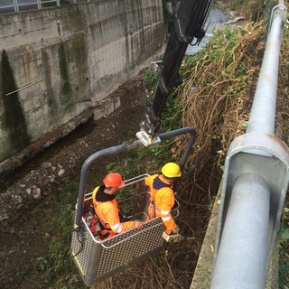 Savona, al via i lavori sull'argine del fiume Lavanestro