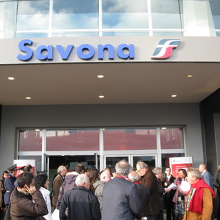 Savona:stazione Mongrifone,restaurata e inaugurata (foto)