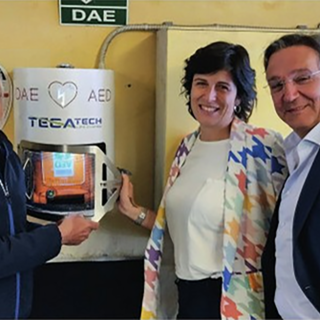 Ad Alassio una dimostrazione per imparare l'uso corretto del defibrillatore semi automatico