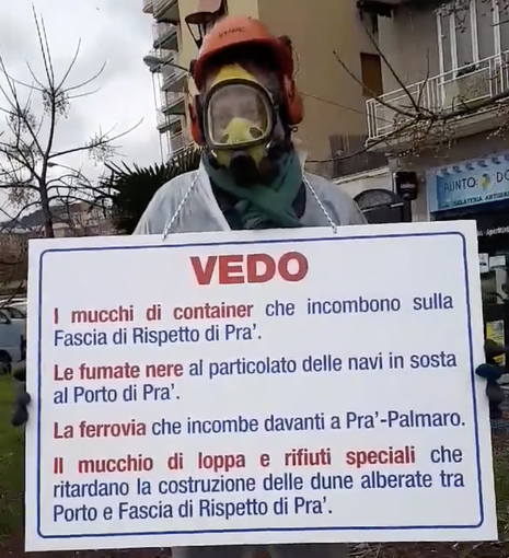 I praesi scendono in piazza con maschere antigas e cuffie antirumore