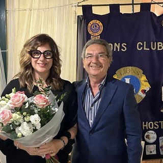 Lions Club Albenga Host, Cristina Siniscalchi è la nuova presidente