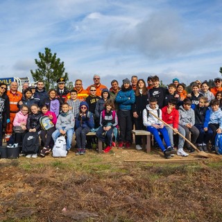 Laigueglia: un successo la tradizionale &quot;Festa degli Alberi&quot;, piantati sedici cipressi