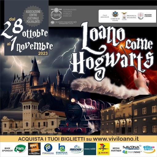 “Loano come Hogwarts” si avvicina, la città pronta ad aprire le sue porte: &quot;Numerose attività gratuite, non solo eventi a pagamento&quot;