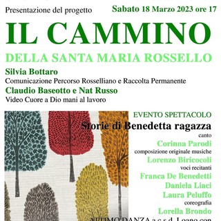 A Savona “Il Cammino di Santa Maria Rossello”: verrà presentato sabato 18 marzo