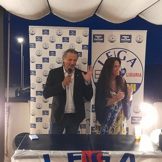 Festa della Lega ad Albissola, Foscolo: “Costruiremo le alleanze Comune per Comune” (VIDEO)