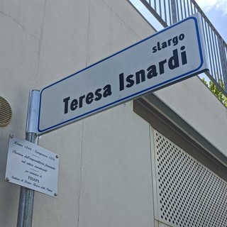 Largo sulla passeggiata a mare di Loano intitolato a Teresa Isnardi, pioniera dell'imprenditoria femminile nel settore armatoriale