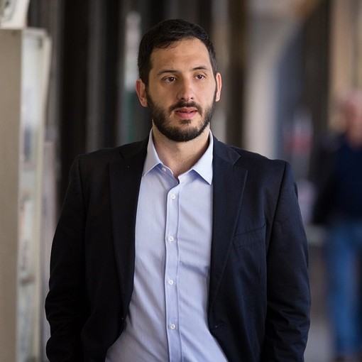 Il capogruppo del Partito Democratico Luca Garibaldi