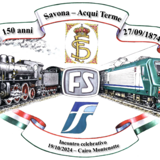 La linea ferroviaria &quot;Savona - San Giuseppe di Cairo - Acqui Terme&quot; spegne 150 candeline: convegno e mostra al teatro &quot;Chebello&quot;