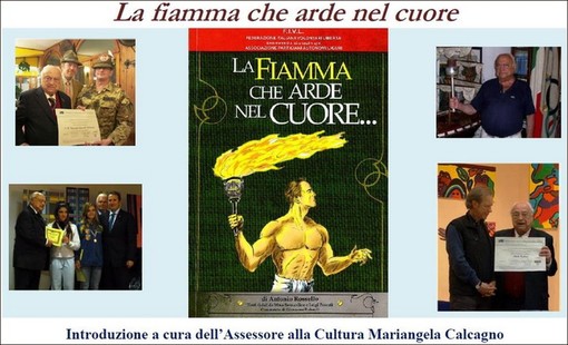 Antonio Rossello presenta a Varazze il suo libro &quot;La fiamma che arde nel cuore&quot;