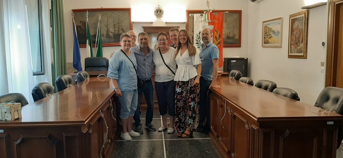 Laigueglia incontra una delegazione proveniente dalla città tedesca di Hoehr-Grenzhausen (FOTO)