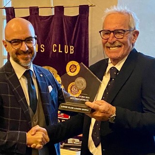 Lions Club Loano Doria: Riccardo Ferrari premiato con il “Loanese d’Oro”