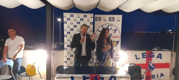 Festa della Lega ad Albissola, Foscolo: “Costruiremo le alleanze Comune per Comune” (VIDEO)