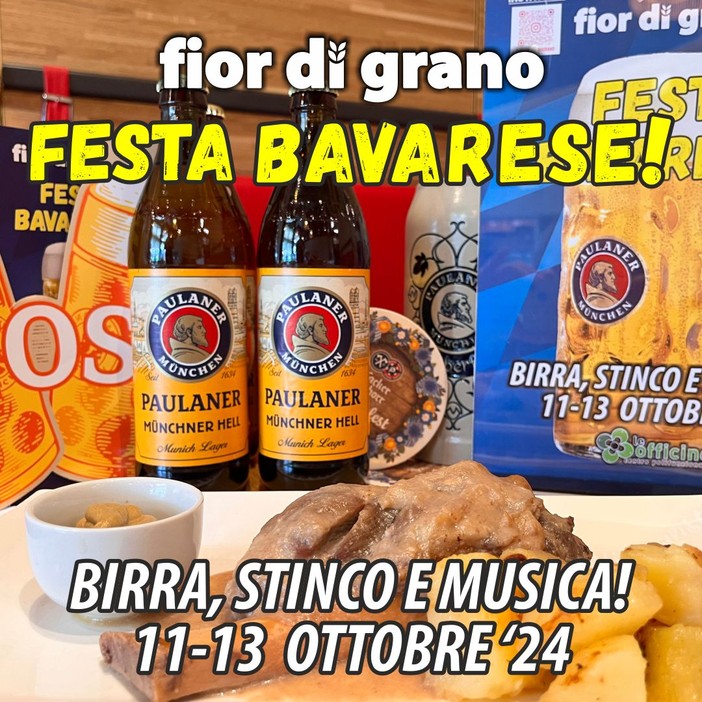 &quot;Festa Bavarese&quot; al Centro Polifunzionale Le Officine di Savona