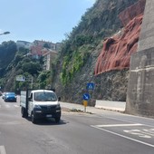 Frane in Lungomare Matteotti a Savona, riaperta la strada: circolazione torna alla normalità