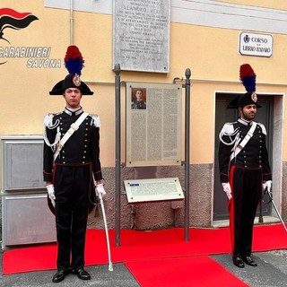 Laigueglia ricorda l'appuntato dei carabinieri Leandro Veri (FOTO)