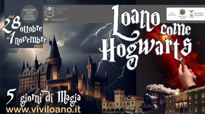 &quot;Loano come Hogwarts&quot;, si avvicina il raduno più grande d'Italia per gli amanti di Harry Potter