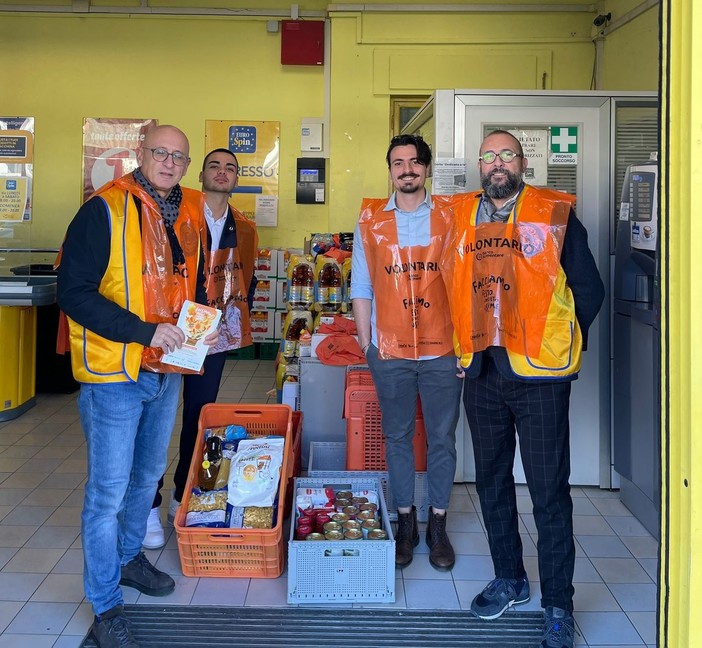 Il Lions Club Loano Doria per la Colletta Alimentare, un successo di solidarietà