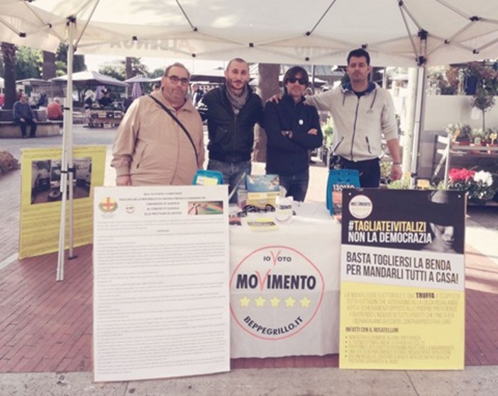 Domani sopralluogo del Movimento 5 Stelle di Albenga al grigliatore: &quot;Relazioneremo ai Cittadini Stanchi&quot;