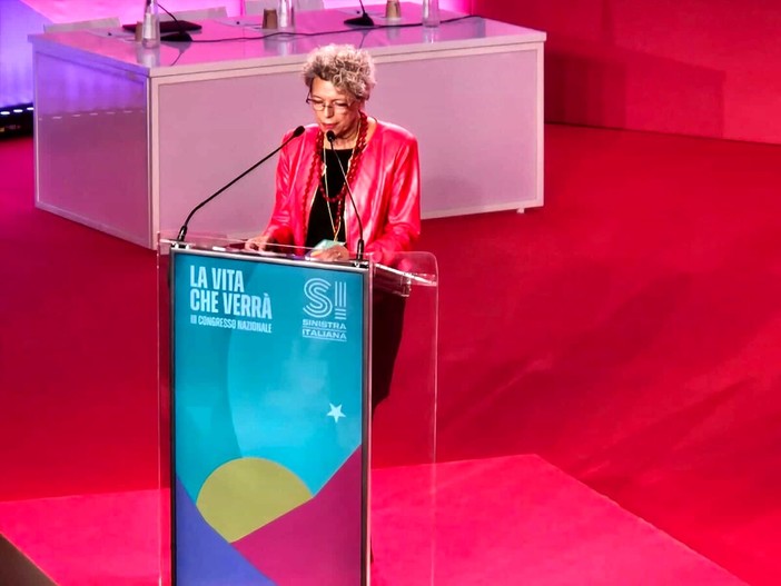 La savonese Gabriella Branca confermata presidente dell'Assemblea nazionale di Sinistra italiana