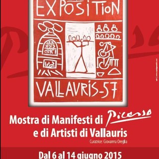 A Borghetto Santo Spirito la mostra di manifesti di Picasso e di Artisti di VALLAURIS