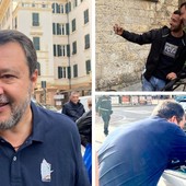 Matteo Salvini ad Albenga: &quot;La sinistra si attacca a tutto, destinata a restare all'opposizione anche in Liguria&quot;