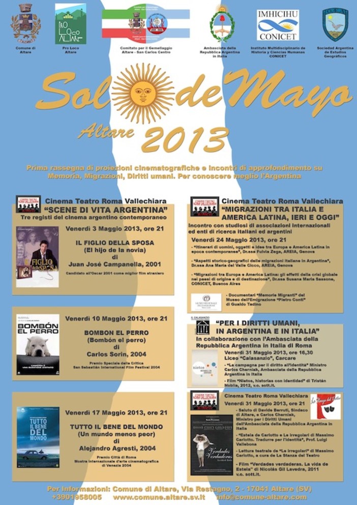 &quot;Sol de Mayo 2013&quot;: quei mastri vetrai emigrati da Altare in Sudamerica