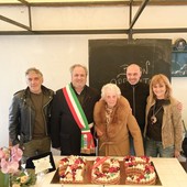 Maria Goso compie 105 anni: la festa della comunità di Zuccarello (FOTO)