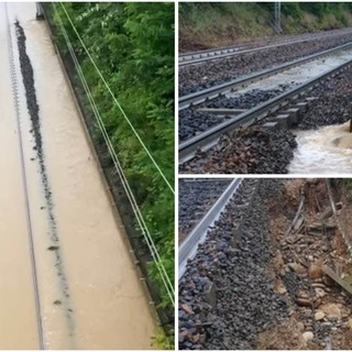 Maltempo in Piemonte, ancora sospesa la circolazione ferroviaria lungo la linea Torino-Savona