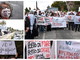 Sanremo: la protesta per dire 'No al rigassificatore' approda al Festival, in 100 da Savona e Vado (Foto e Video)
