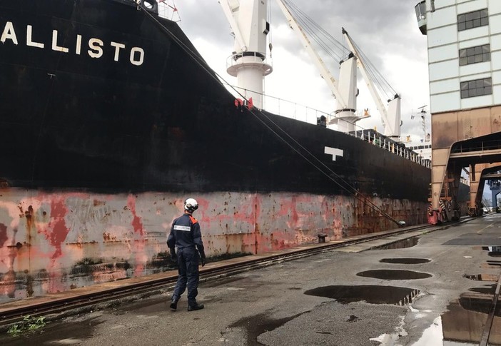 Savona, riparte dal porto la nave Callisto