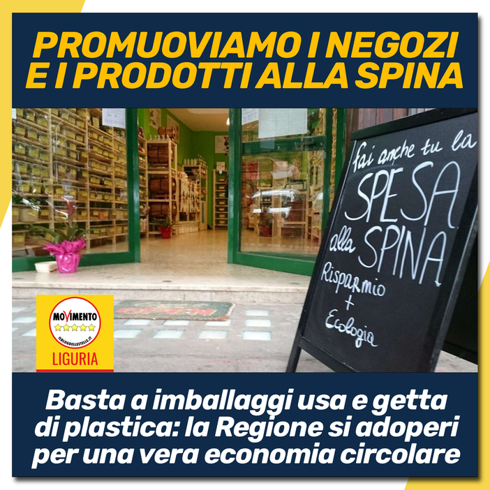 Emergenza plastica, in Regione arriva la proposta di legge del M5S contro gli imballaggi