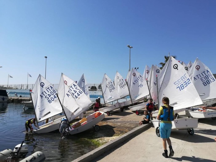 Alassio: la carica degli Optimist per il Meeting Internazionale della Gioventù