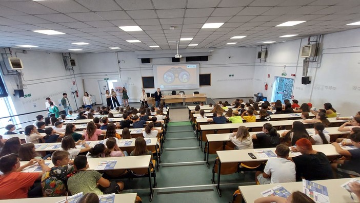 Formazione, tutto esaurito per la tappa di Orientamenti Summer a Savona. Assessore Scajola: &quot;Fornito un quadro generale dell’offerta formativa superiore in maniera snella ed efficace&quot; (FOTO E VIDEO)