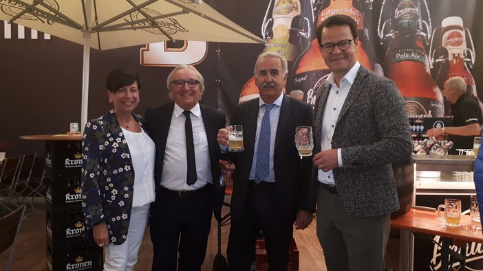 Pietra Ligure, il sindaco De Vincenzi e la presidente del consiglio comunale Michela Vignone in visita istituzionale a Offenburg