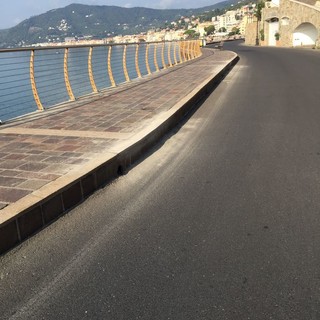 Alassio, terminati i lavori di messa in sicurezza della passeggiata Cadorna