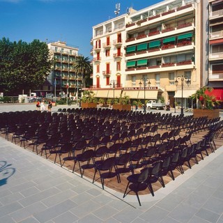 Alassio, al via la manutenzione straordinaria di piazza Partigiani