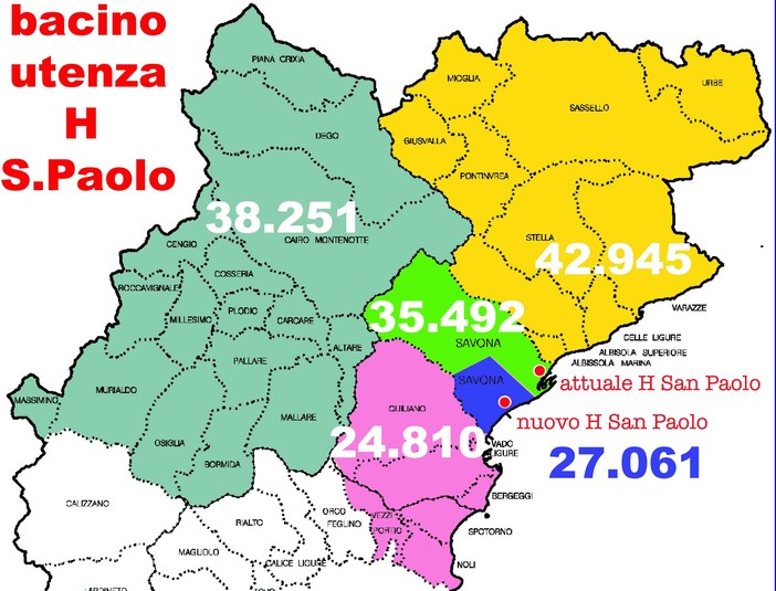 Forzano scrive a Di Tullio, Boffa, Miceli, Rambaudi, Berruti, ai consiglieri comunali di Savona e ai Sindaci del comprensorio sulla nuova ipotesi di ospedale a Legino