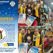 Il Lions Club Savona Torretta amplia l’iniziativa &quot;Zaino Sospeso&quot; con un nuovo punto di raccolta