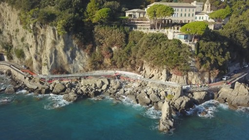 Portofino: riapertura della strada sabato 6 aprile