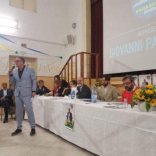 Comunali Alassio, il candidato sindaco Parascosso presenta la lista e il programma (FOTO e VIDEO)