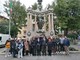 Ad Alassio posate le Pietre della Memoria: cerimonia toccante davanti al Monumento ai Caduti con l'ascolto del Violino della Shoah (FOTO)