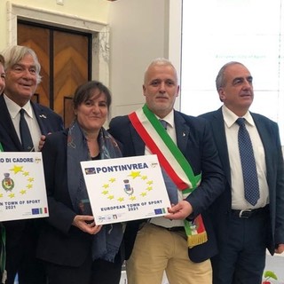 Pontinvrea è &quot;European Town of Sport 2021&quot;