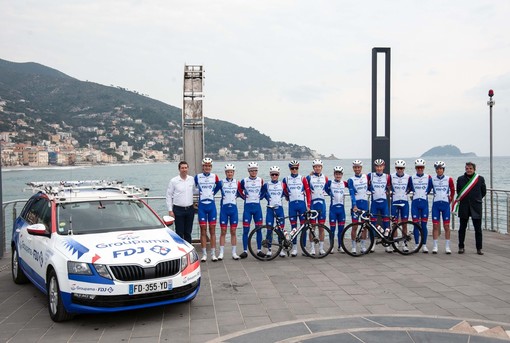 La Groupama-FDJ si allena ad Alassio in vista del Trofeo Laigueglia (FOTO)