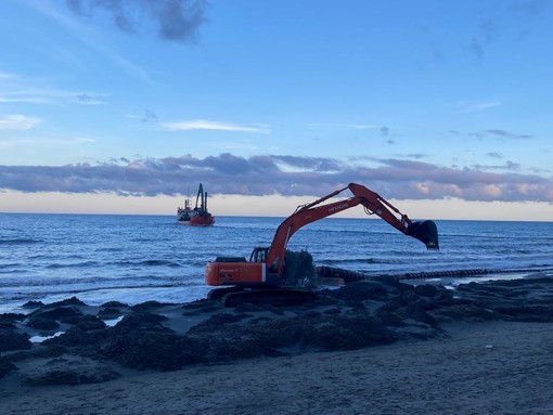 Alassio, stop al ripascimento per il fine settimana