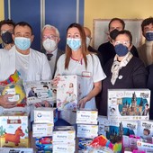Savona, il Rotary porta doni ai bimbi della pediatria del San Paolo. Gaiero: &quot;Abbiamo bisogno del sostegno del territorio&quot;